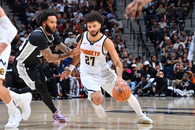 约基奇三双率队逆转马刺终结5连胜